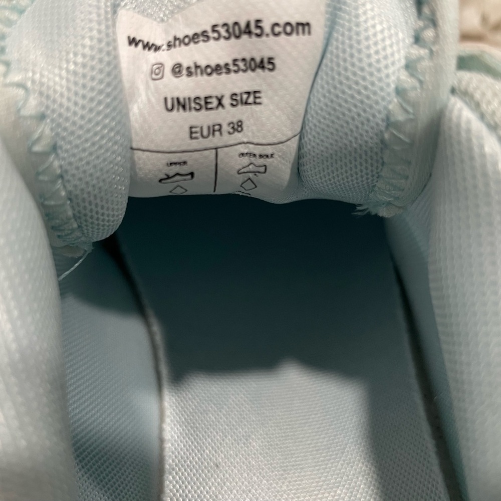 SHOES 53045 Bump'Air Platform Sneaker (Unisex) blue mint size 7.5 US/38 EU - Picture 13 of 13